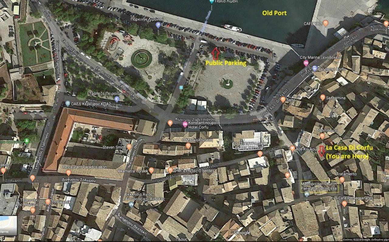 Apartament La Casa Di Corfu Corfu  Zewnętrze zdjęcie